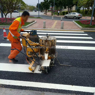 प्रतिबिंबित सड़क चिह्न OEM के लिए पेट्रोलियम राल गर्म पिघल पेंट 3 मिनट सुखाने का समय