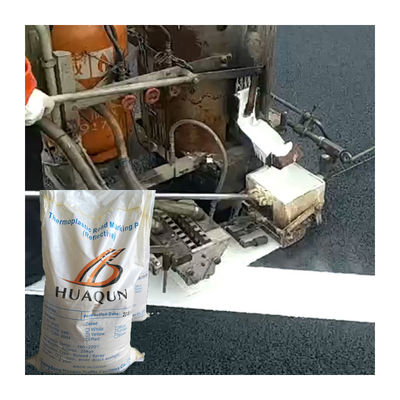 उच्च परावर्तन और कांच के मोतियों के साथ सड़क चिह्नों के लिए लंबे समय तक चलने वाला थर्मोप्लास्टिक रोड मार्किंग पेंट