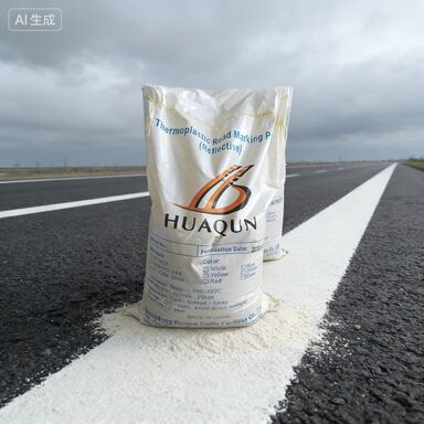 तेजी से सूखने वाली थर्मोप्लास्टिक रोड मार्किंग पेंट के साथ टिकाऊ सड़क सुरक्षा कोटिंग के लिए उच्च दृश्यता वाले ग्लास मोती