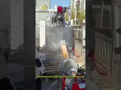 अफ्रीका लोकप्रिय परावर्तक थर्मोप्लास्टिक रोड मार्किंग पेंट थर्मोप्लास्टिक मार्किंग सामग्री