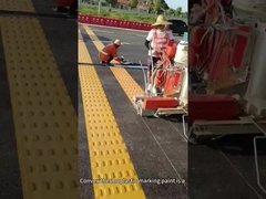 उत्तल प्रकार थर्मोप्लास्टिक गर्म पिघलने सड़क चिह्नित पेंट सड़क चिह्नित थर्मोप्लास्टिक पेंट