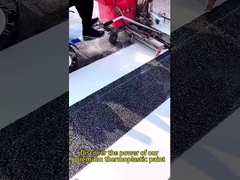 राजमार्ग और शहरी सड़क के लिए थर्मोप्लास्टिक पेंट के साथ मजबूत और लंबे समय तक चलने वाले सड़क चिह्न