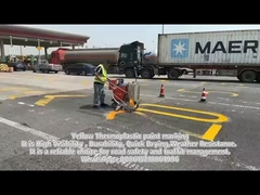 पीला थर्मोप्लास्टिक पेंट