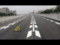 यातायात परावर्तक गर्म पिघल पेंट अनुकूलित मानक थर्मोप्लास्टिक पेंट